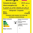 Nevera LG Top Freezer Doorcooling Thinq 334 Lt Negra