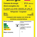 Nevera LG Top Freezer Doorcooling Thinq 334 Lt Negra