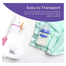 Set X3 Biberones Teteros Lansinoh 8oz Flujo Medio +3m Violeta Set Mamaderas 240 Ml