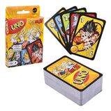 UNO Dragon Ball Z Edición Especial Fanático Colección Juego Mesa Manga Super Saiyan Wild Shenron Wish Card 112 Cartas Regalo Anime Adultos Niños 2 a 10 Jugadores Edad 7 Plus Noche Juego Familiar