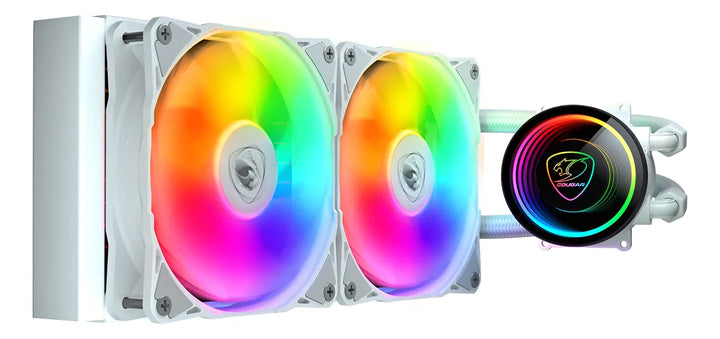 Refrigeración Liquida Cougar Poseidon Elite Argb 240 Blanco