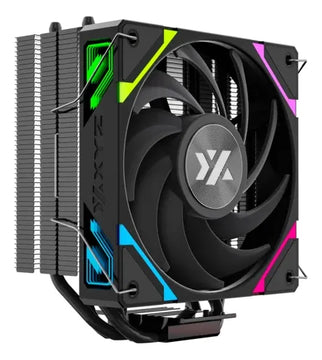 Cooler Cpu Xyz Thermax 4 Black Vortex Argb Fan Pwm Control