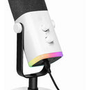Micrófono Fifine XLR AM8 Dinámico Cardioide color blanco