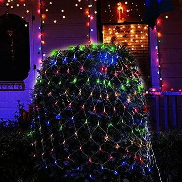 Red De Luces Led Navideñas 12 X 5' Multicolor Para