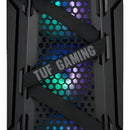 Gabinete para computadora de escritorio Asus TUF Gaming GT301 negro