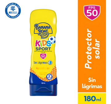 Protector Solar Banana Boat Kids Sport Loción Fps 50 X 180ml