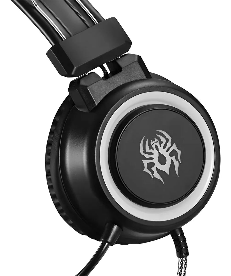 Audifonos Gamer Yoro V5 RGB con Luz RGB Diadema Auricular Cable Microfono