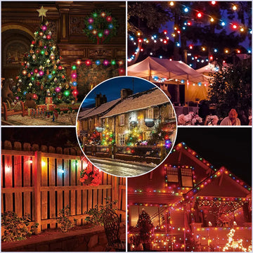 Guirnalda De Luces Led De 25 Pies, Decoraciones Navideñas .