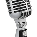 Micrófono Shure 55SH Series II Dinámico Cardioide color plateadoS