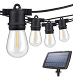 Guirnalda Luces Solar 7,5mt Exterior Maxwell STRING SOLAR + 10 Ampolletas