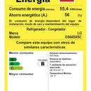 Nevecón Lg Side By Side 635 Lts Instaview Did Gs66sxsc Plata Plateado