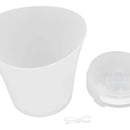 Parlante Bafle Portatil Hielera Cubeta Luces Bluetooth Usb Blanco