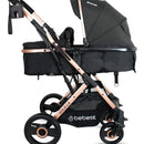 Coche Bebé Moises Gold Lx Bebesit Color Negro