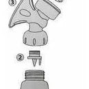 Biberon Completo Repuesto Para Extractor Real Bubee 7 Partes