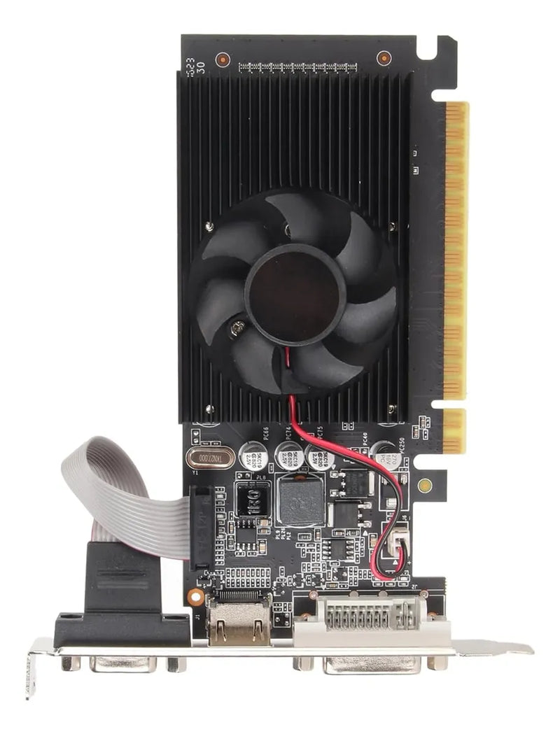 Tarjeta Grafica Gt610 2gb Ddr3 Pcie, Enfriamiento Silencioso