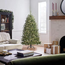 Árbol De Navidad Artificial Preiluminado 6 Pies Dunhill Fir