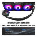 Refrigeracion Liquida Ta 360 Mm Argb Lga 1700 Am5 Am4 Negro