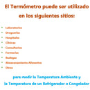 Termómetro Digital Alla Tm804 Con Certificado De Calibración