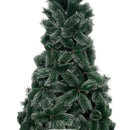 Arbol De Navidad Tipo Pino Punta Blanca Frondoso 180 Cm Verde Oscuro