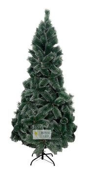Arbol De Navidad Tipo Pino Punta Blanca Frondoso 180 Cm Verde Oscuro