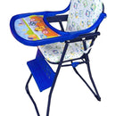 Silla Comedor Plegable Para Bebe Niña Y Niño Azul