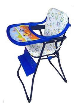 Silla Comedor Plegable Para Bebe Niña Y Niño Azul