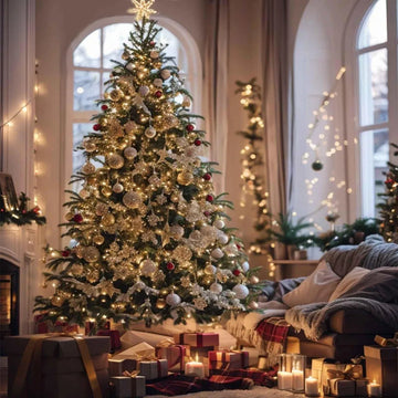 Qbis 200 Luces Led De Navidad De Color Blanco Cálido Con C.