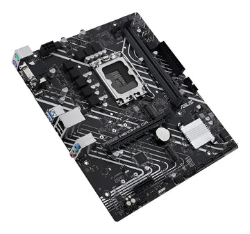 Motherboard Asus Prime H610m-e D4 Intel S1700 Ddr4 Acuario Color Negro