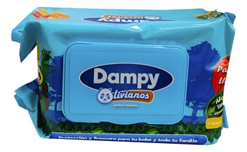 Pañitos Húmedas Dampy X100