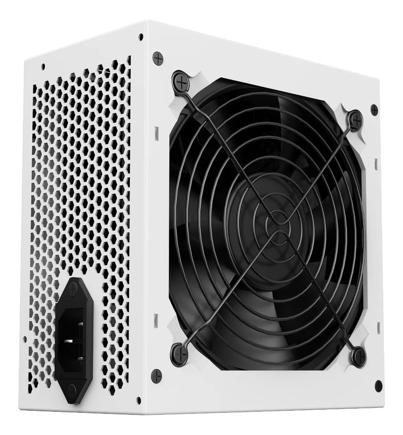 Fuente De Poder Gamer Iceberg 650-ls White 650w Real Blanco