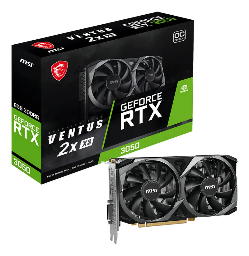 Rtx 3050 Ventus 2x Xs Oc 8 GB Gddr6 0111526-01 Msi
