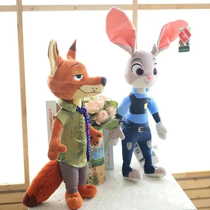 Judy Y Nick Inspirados En Zootopia Gris Y Naranja