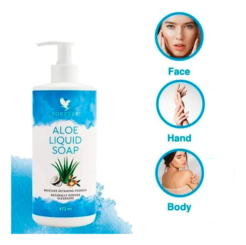 Jabón Liquido Antibacterial Aloe Vera Hand Soap