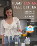 Mompinke S12 - Bomba De Lactancia Portatil, Manos Libres, 2