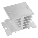 Disipador De Aluminio Base Reles De Estado Solido Foltek