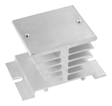 Disipador De Aluminio Base Reles De Estado Solido Foltek