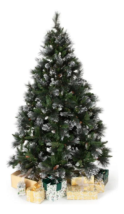 Papyrus Arbol De Navidad Artificial Preiluminado De 7 Pies,