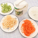 Cortador De Verduras Rayador Multifunción Spiralizer Manual