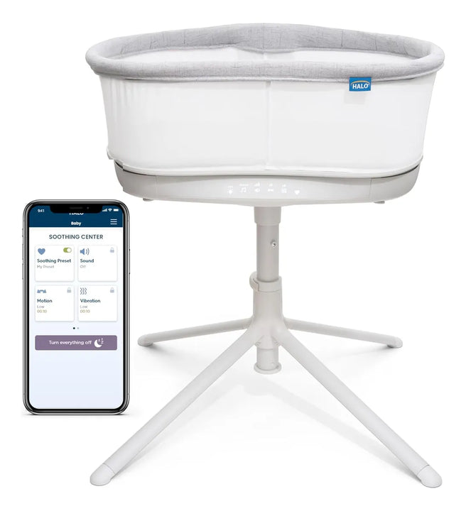 Cuna Smart Bassinest 3.0 Ultra Silenciosa Y Conectada