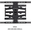 Soporte TV articulado 45 a 75 Md-p6 Color Negro