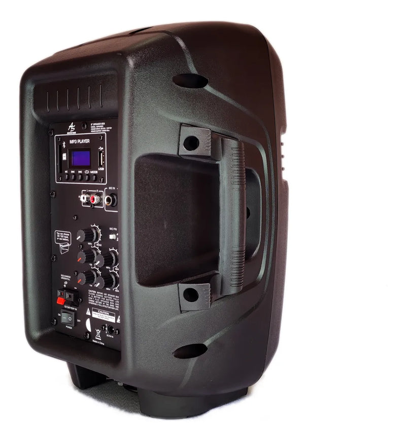 Parlante American Sound 250w Recargable + Tripode Metalico Negro