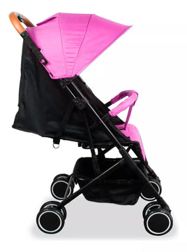 COCHE COMPACTO BIT JC207 - ROSADO BEBESIT