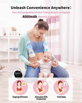 Extractor De Leche Electrico Avanzado Para Madres