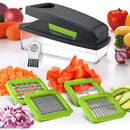 Picador Y Cortador De Verduras Con Cuchillas Intercambiables