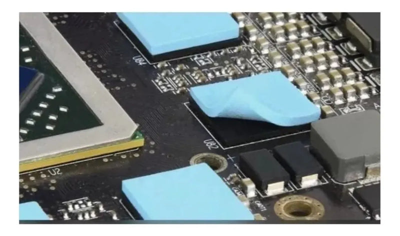 10x Pad Térmico Disipador Procesador Board Computadr Tarjeta