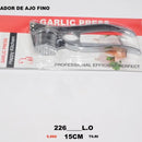 Exprimidor Plateado Acero Inoxidable Ajos Prensa Trituradora
