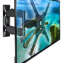 Base Soporte Pared Tv 32 A55 Pulgadas P4 Brazo Escualizable Color Negro