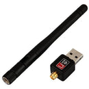Adaptador Receptor Wifi Usb Inalambrico 150 Mbps Con Antena