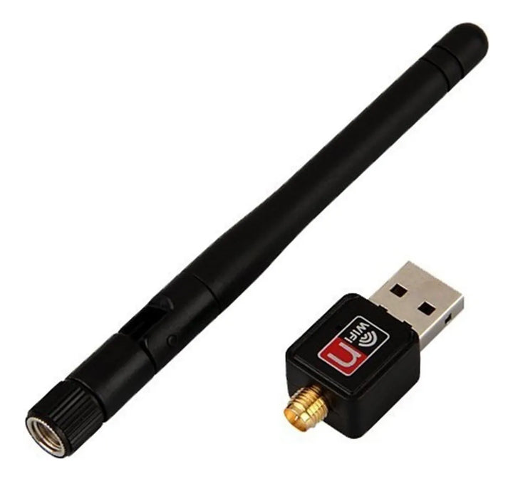 Adaptador Receptor Wifi Usb Inalambrico 150 Mbps Con Antena