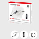 Micrófono Diadema Uhf Takstar Hm200w Largo Alcance Negro